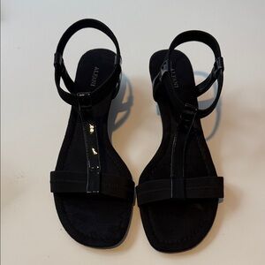 Alfani Women's Black Strappy Sandals